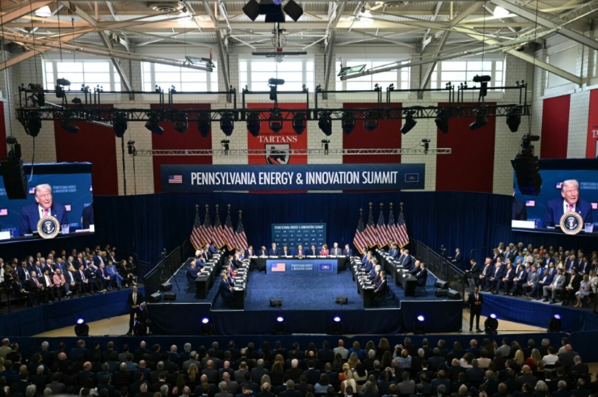 Top executives from Palantir, Anthropic, Exxon and Chevron attended the event