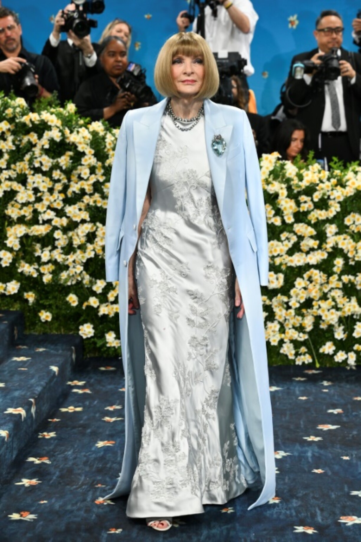 Vogue editor-in-chief Anna Wintour said the Met Gala had taken on a 'new sense of importance and purpose' in the current US political climate