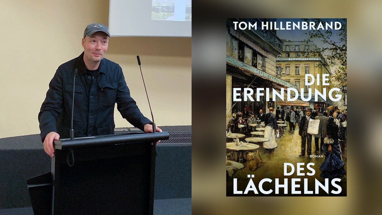 Den Tom Hillenbrand war den 12ten Dezember op Invitatioun vum Institut Pierre Werner an der Cité Bibliothéik op Besuch