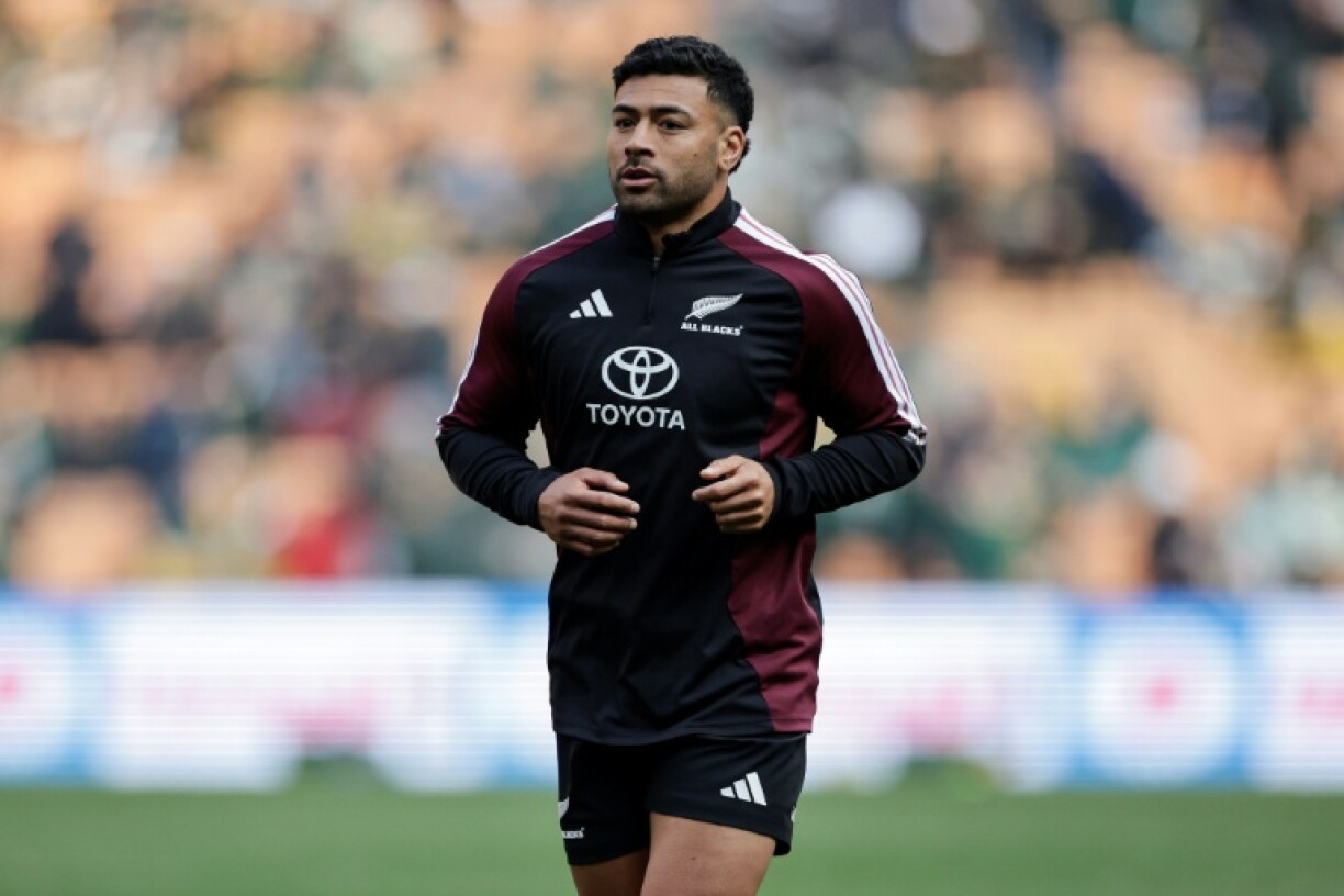 New Zealand's Richie Mo'unga suffered a torn calf muscle in training which rules him out of the Bledisloe Cup