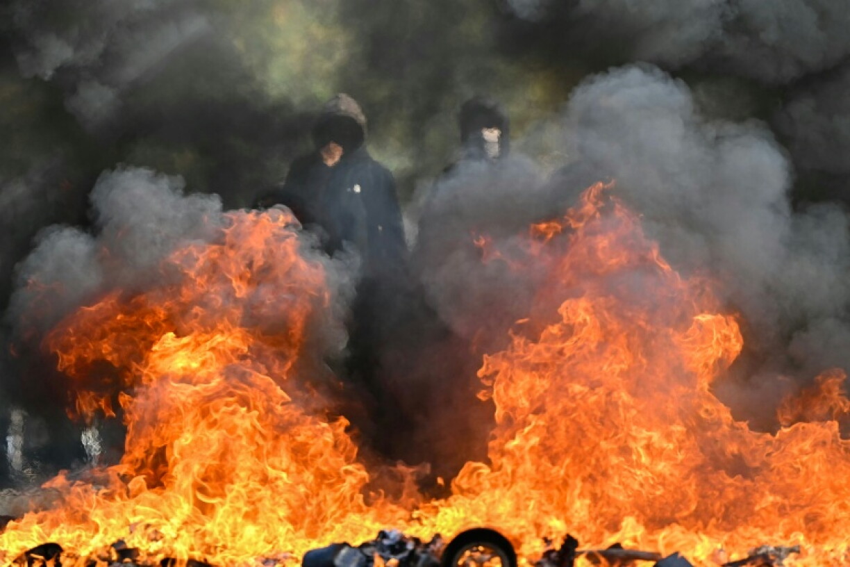 Since last week, pupils have staged protests outside schools