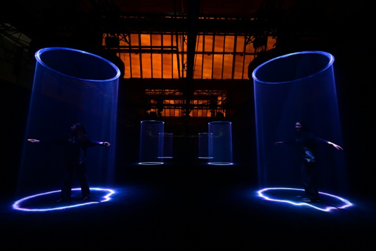 A Google installation at the fair is called 'Making the Invisible Visible'