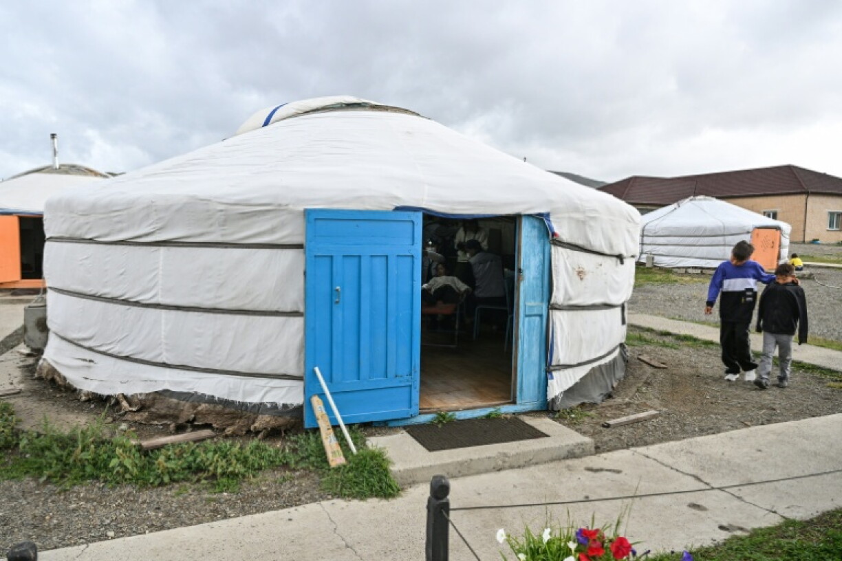 The NGO's newly-established dental health centre is in one of Ulaanbaatar's sprawling and underprivileged suburbs known as