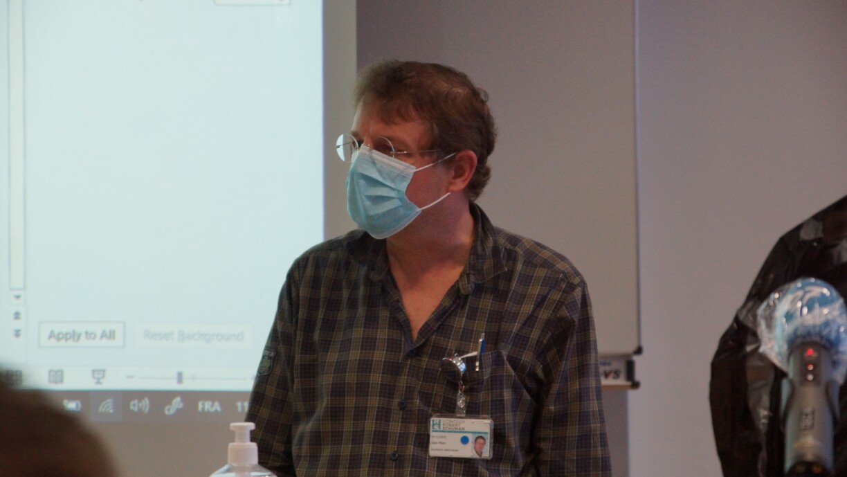 Dr Jean-Marc Cloos, medical director of the Psychiatry centre.