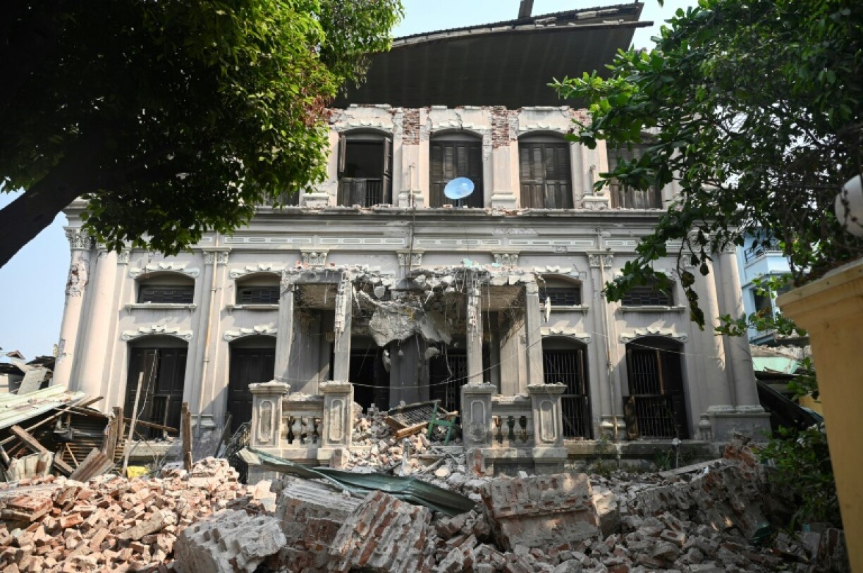 Mandalay has suffered some of the worst damage from the 7.7-magnitude earthquake