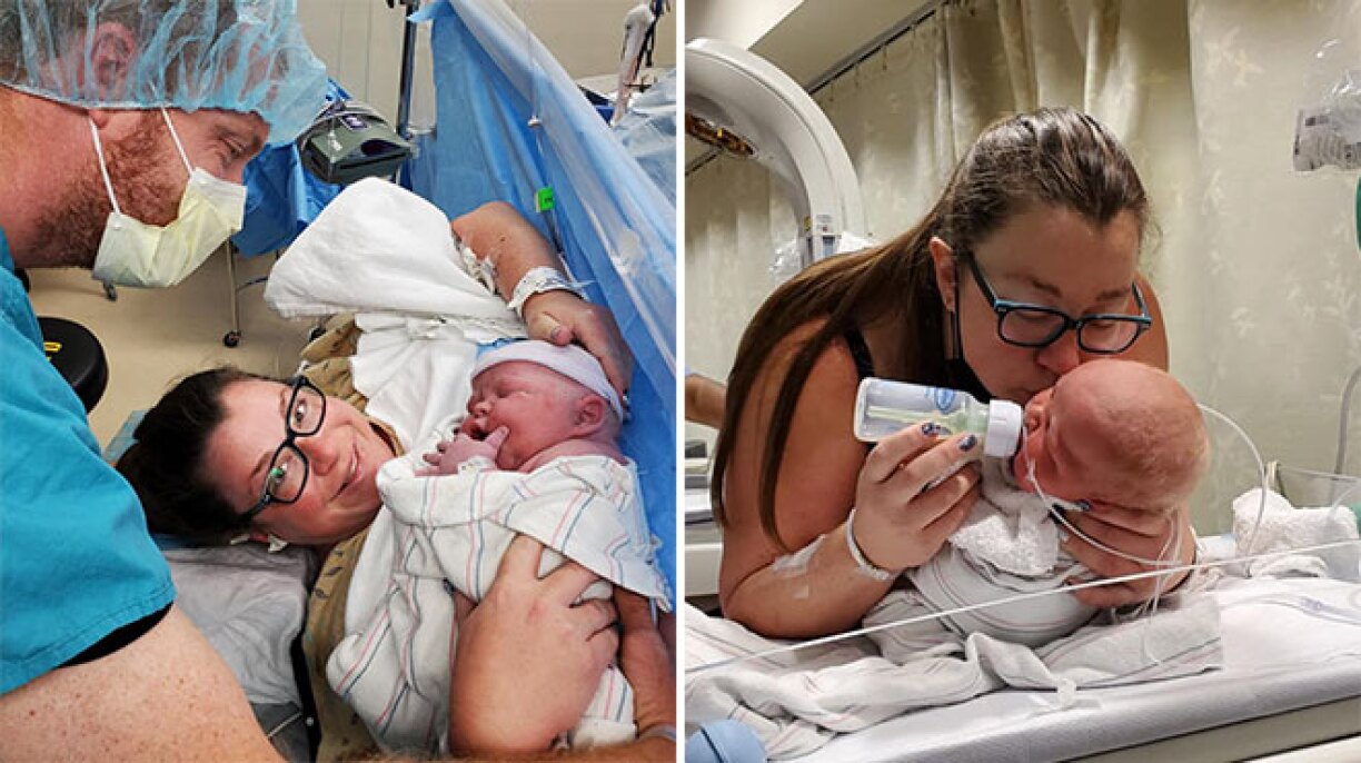 Elle donne naissance à un bébé de 6 KILOS et bat le record de l’hôpital: