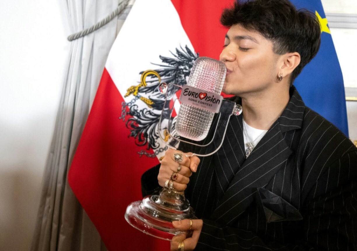 Austrian singer Johannes Pietsch, alias JJ, won this year's Eurovision Song Contest