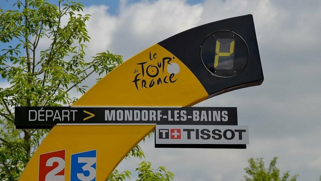 Eng Foto aus dem Joer 2017, wou den Depart vun der 4. Etapp zu Munneref war.