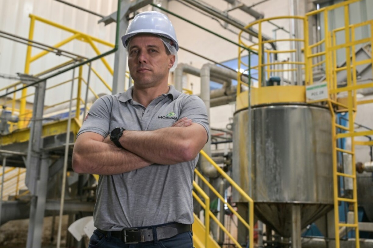 Juliano Kubitza, director of Fider Pescados, is hoping to find new customers for his tilapia, either in Brazil or abroad, to make up for crippling US tariffs