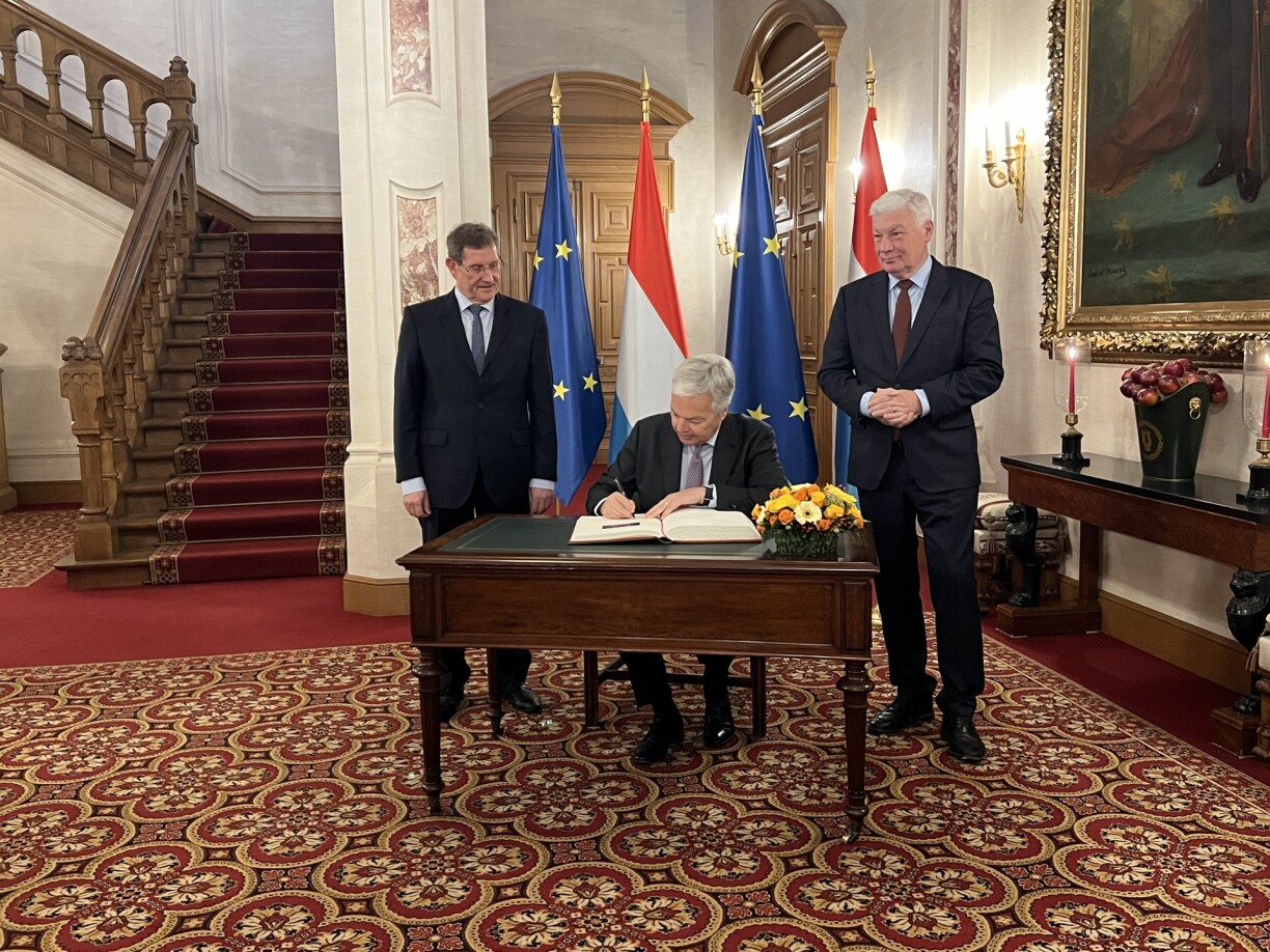 Den Didier Reynders en Donneschdeg an der Chamber