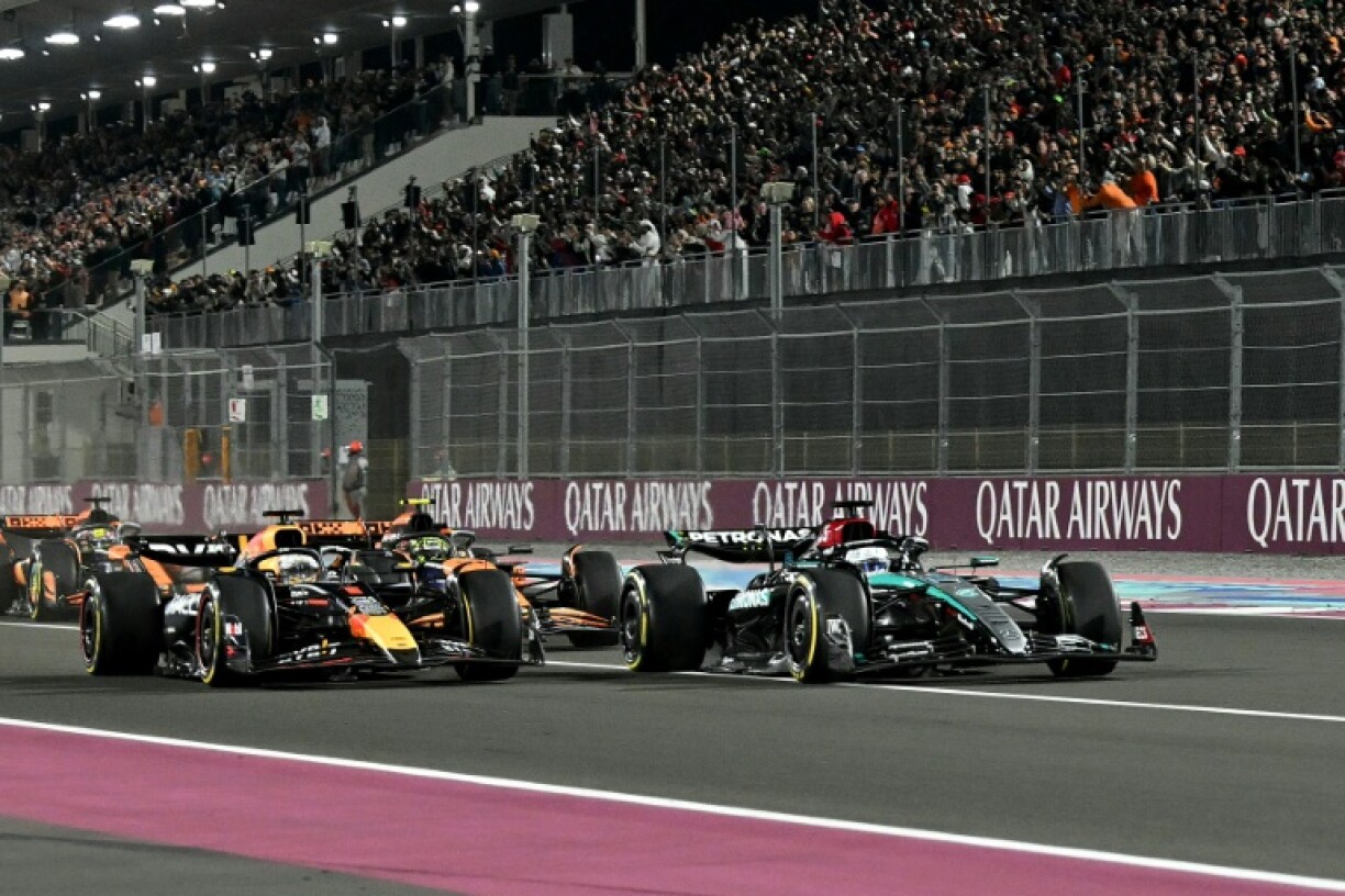 Max Verstappen and George Russell had a public falling-out last week