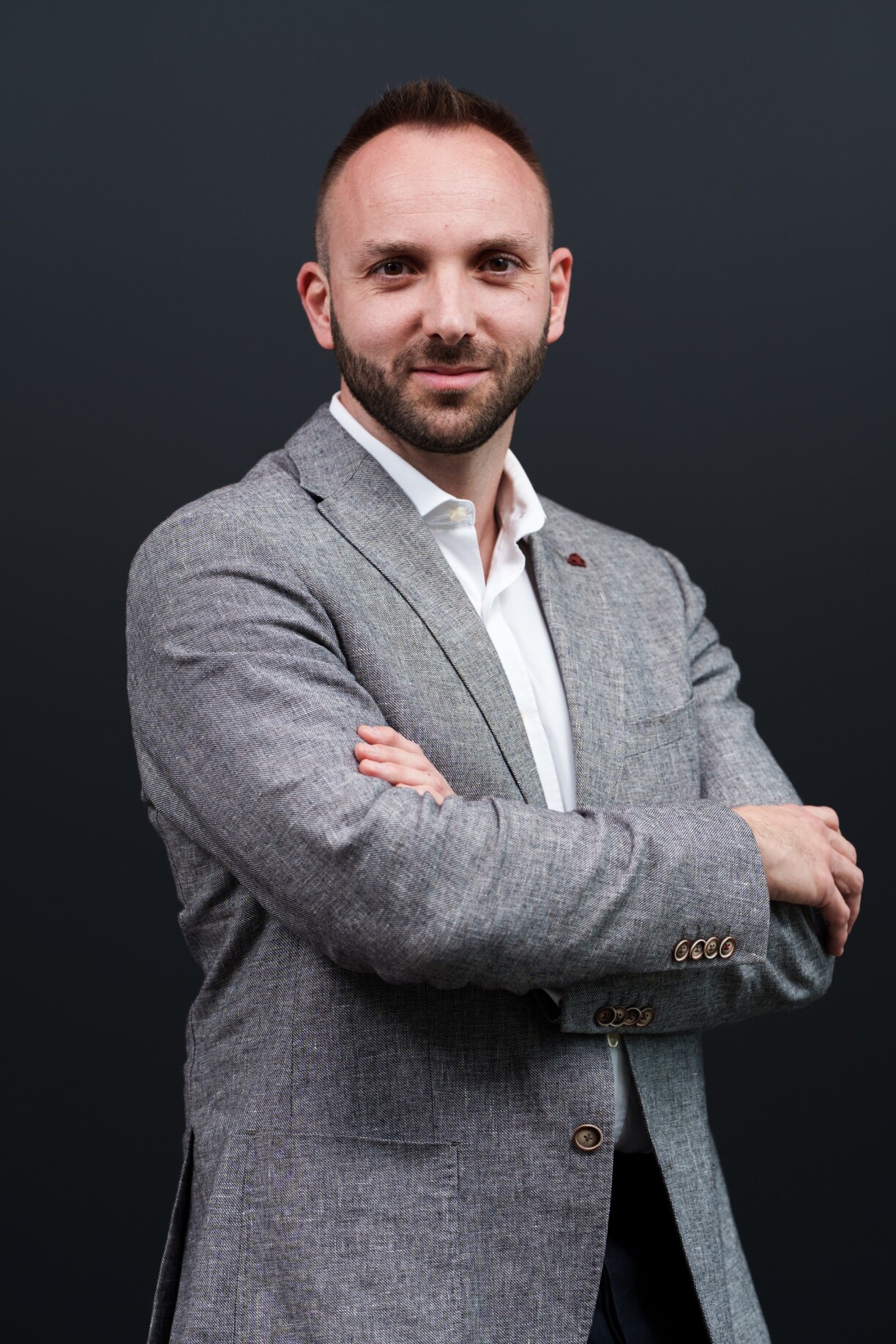 Julien Vinti, directeur commercial chez Barnes Luxembourg