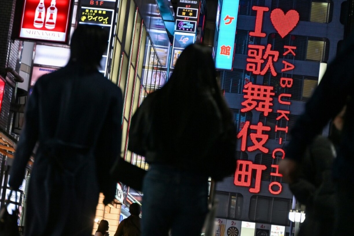 Sex tourism has developed as a dark flipside to the bustling Kabukicho nightlife district