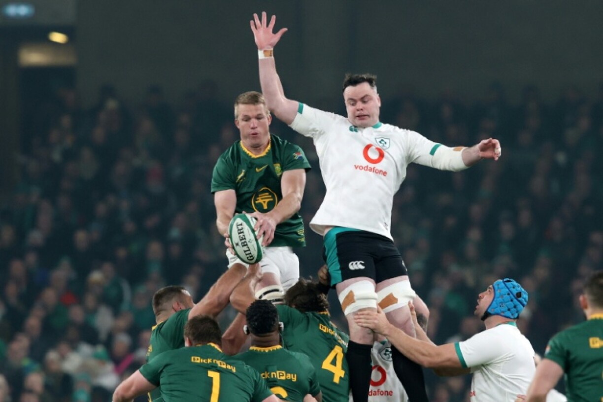 James Ryan made his Ireland debut in 2017