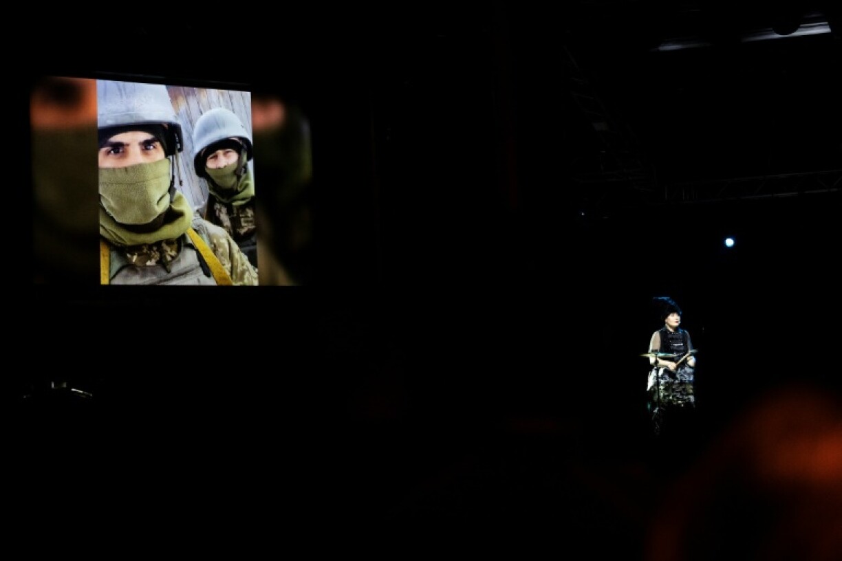 The band's frontman said he is 'ready to defend my country'