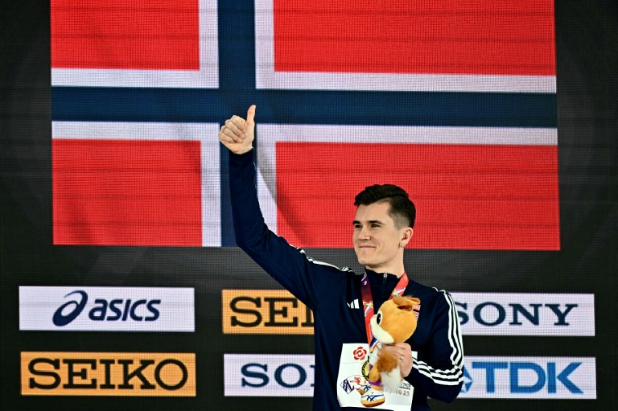 Jakob Ingebrigtsen claimed the 1,500m and 3,000m world indoor titles right before the opening of the trial in March