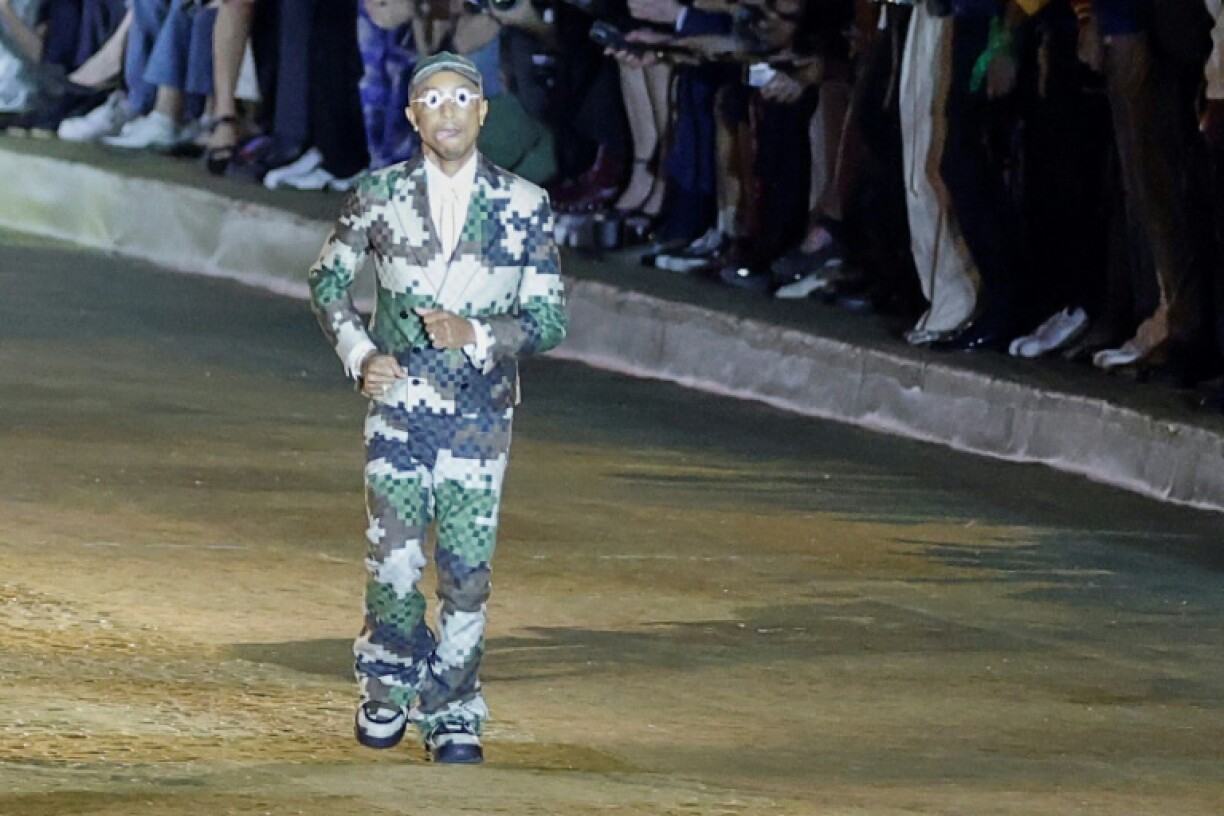 Pharrell has previously held his shows at other Paris landmarks like the Pont Neuf