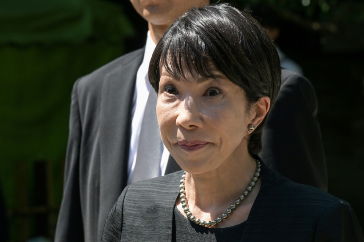 Sanae Takaichi du Parti libéral-démocrate (PLD), le 15 août 2025 à Tokyo