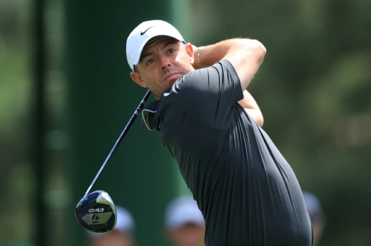 Rory McIlroy of Northern Ireland fired a six-under par 66 to leap into contention after the second round of the Masters