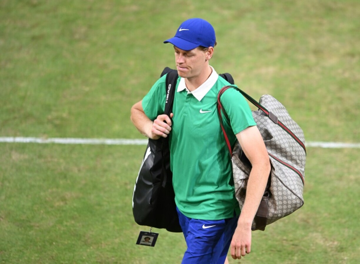 Jannick Sinner leaves Halle after his second round defeat to prepare for Wimbledon