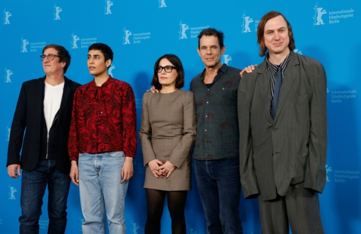 The cast of 'The Light', which opens the Berlin film festival on Thursday