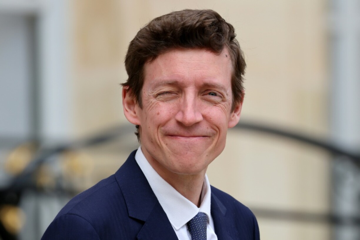 Le ministre de l'Education nationale Edouard Geffray à Paris le 6 mai 2026