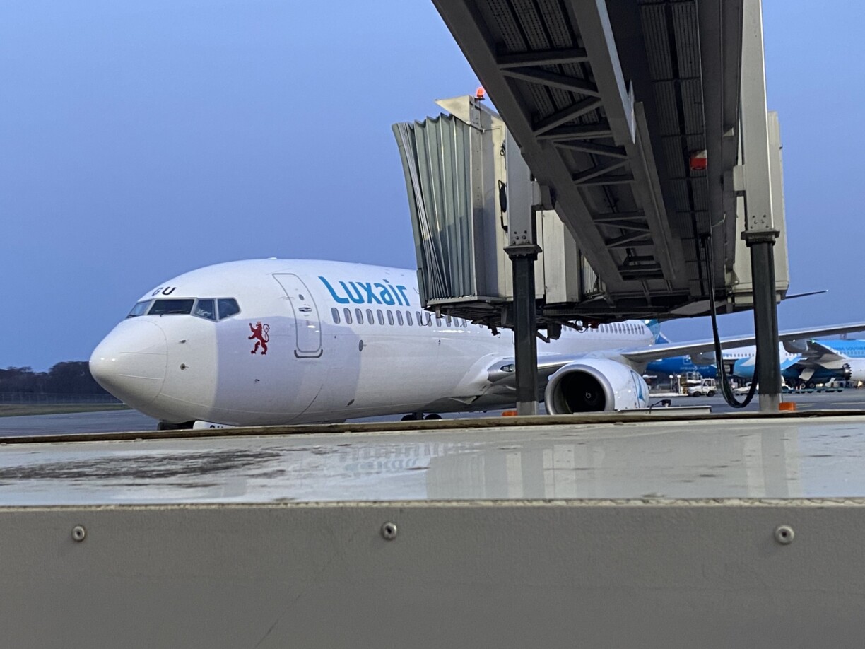 The second plane landed shortly after 6.30pm.