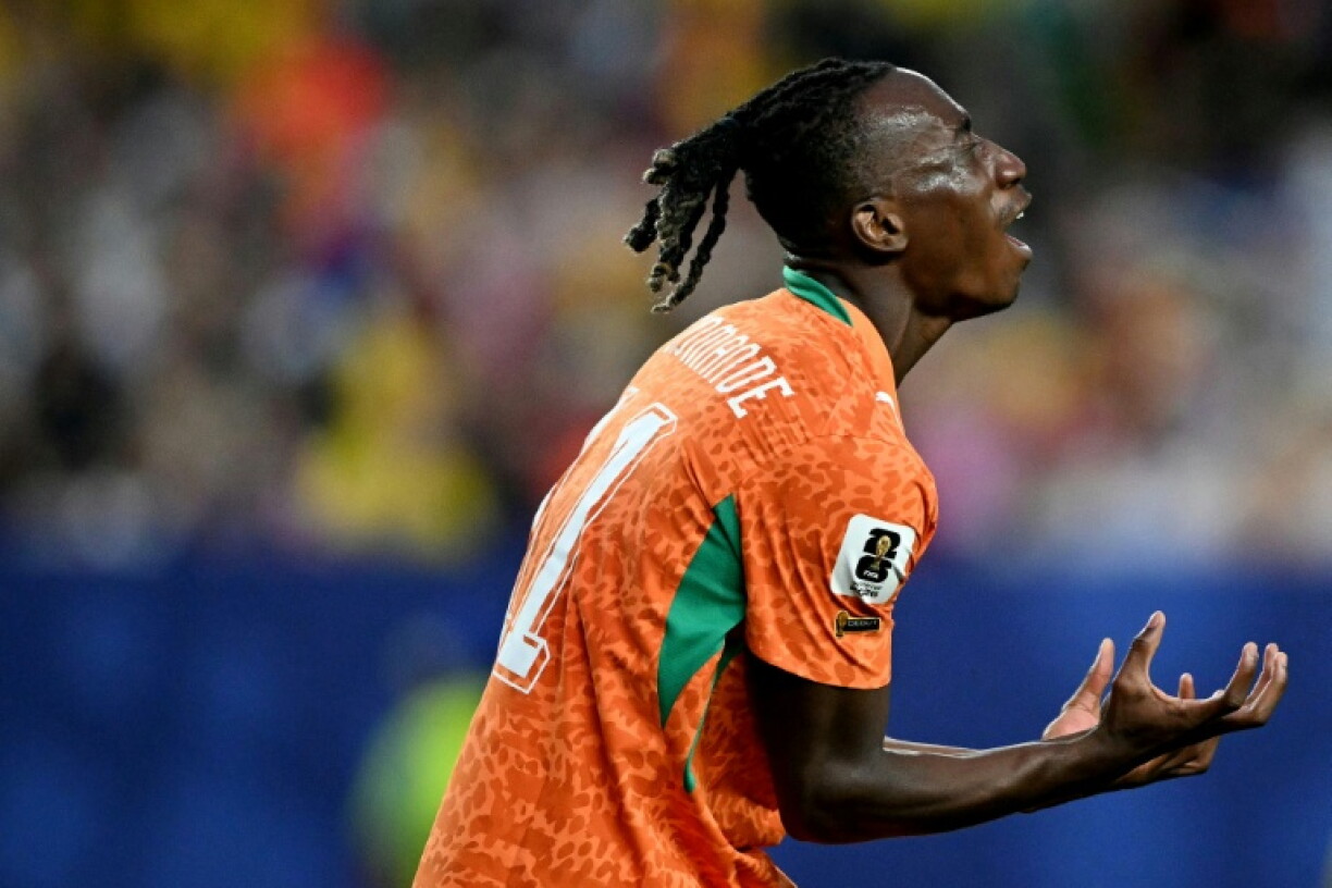 L'Ivoirien Yan Diomandé lors du match du Mondial-2026 opposant la Côte d'Ivoire à l'Équateur dans le groupe E, à Philadelphie, le 14 juin 2026
