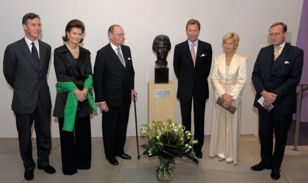 From left to right: Prince Guillaume, Princess Margaretha, Grand Duke Jean, Grand Duke Henri, Princess Marie-Astrid and Prince Jean.