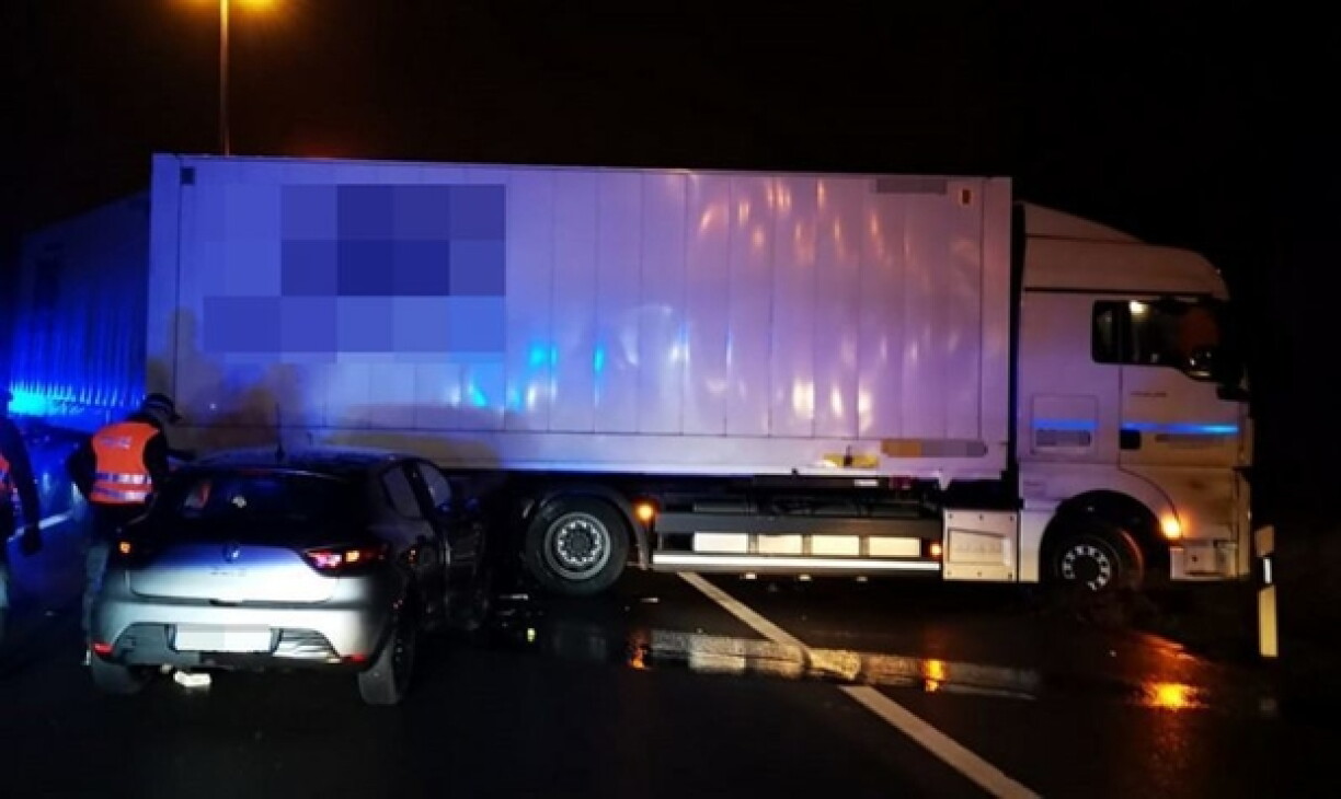 Les images de la police qui était sur place cette nuit.