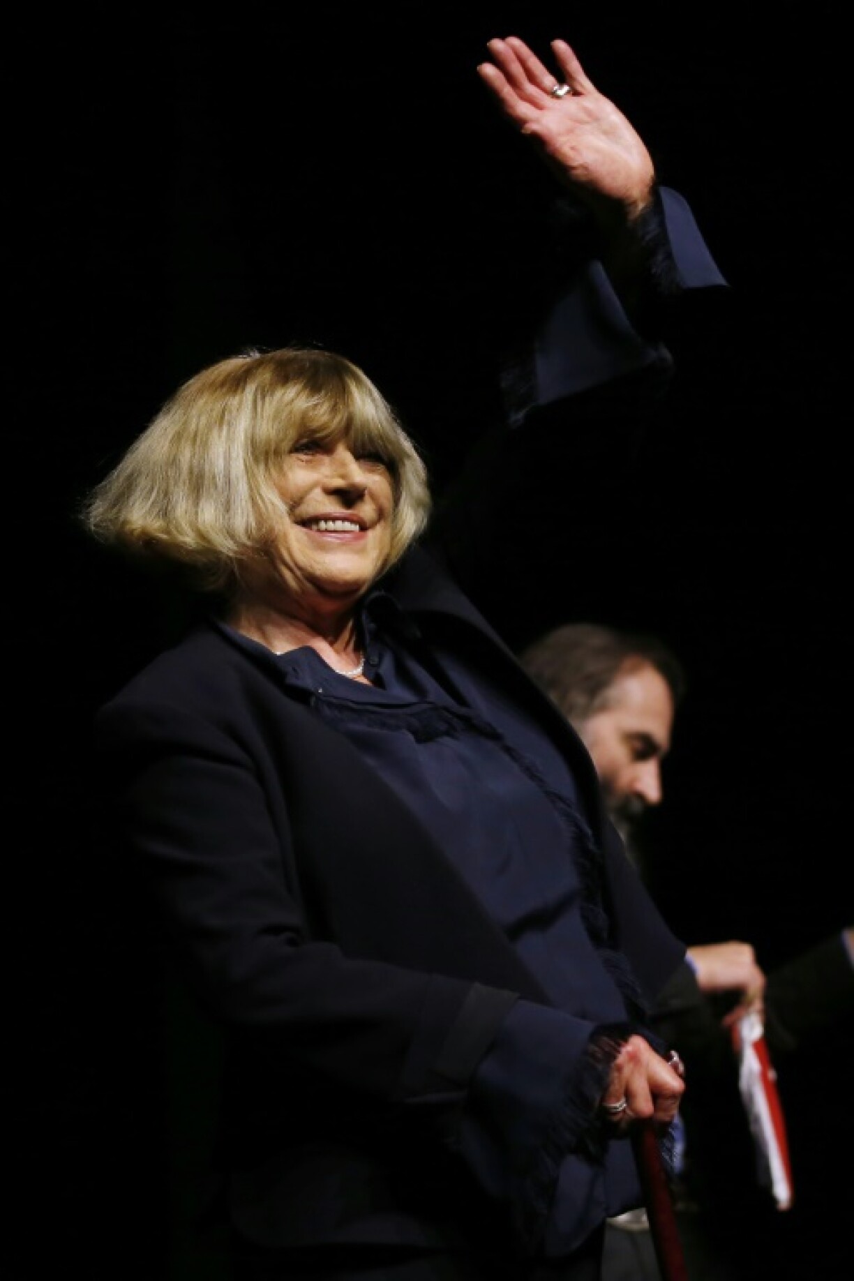 Marianne Faithfull remained popular with audiences wherever she performed