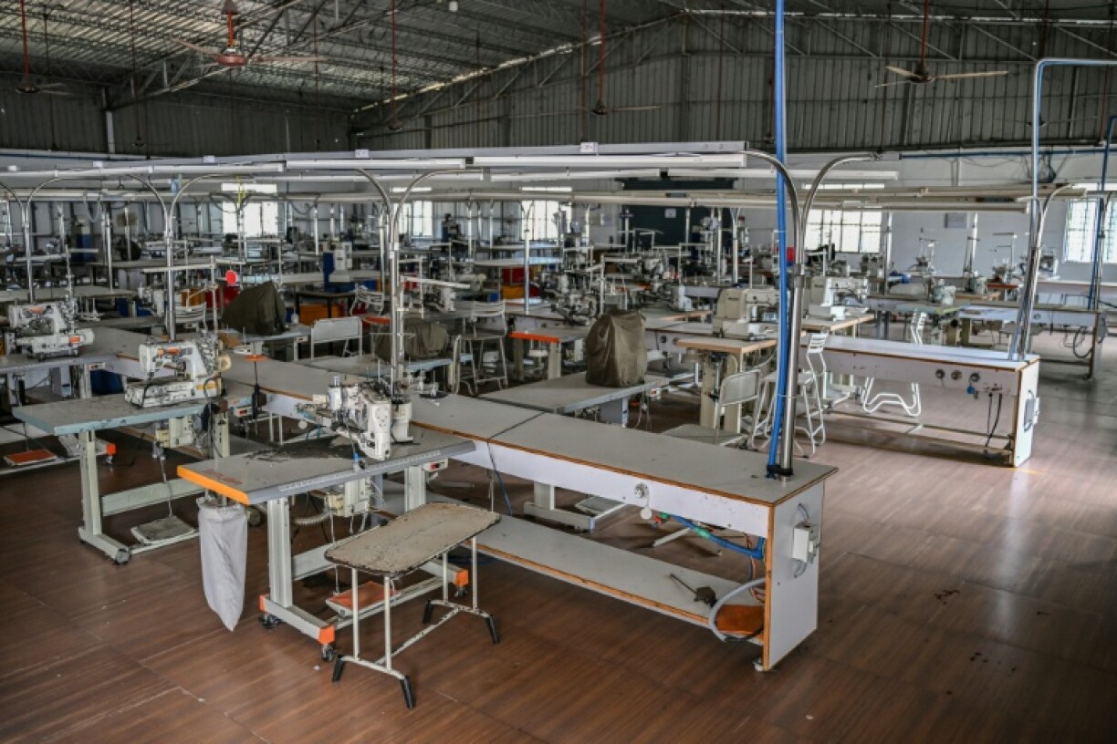 Garment factories have been left idle as companies fret over the impact on their business with US customers