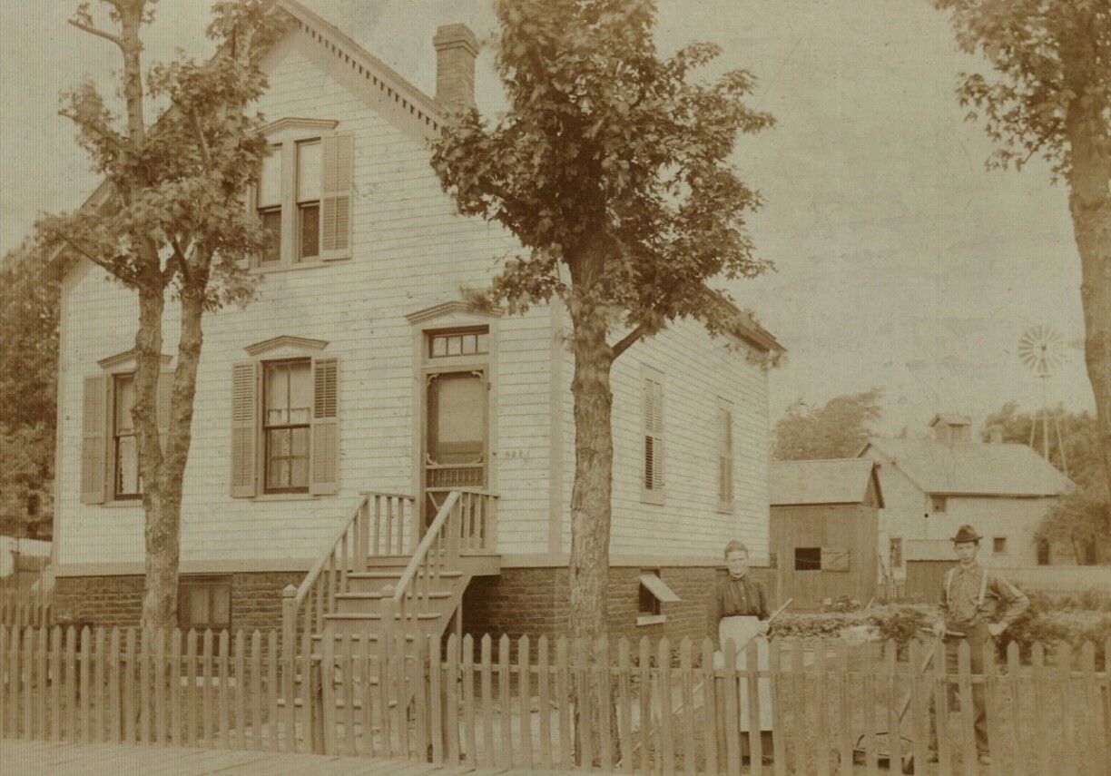 The Freres Home in Rosehill, Chicago, Illinois