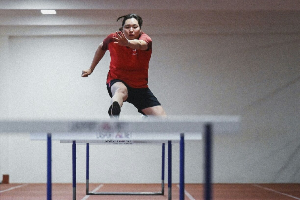 Haruka Kitaguchi during a training session in the Czech Republic