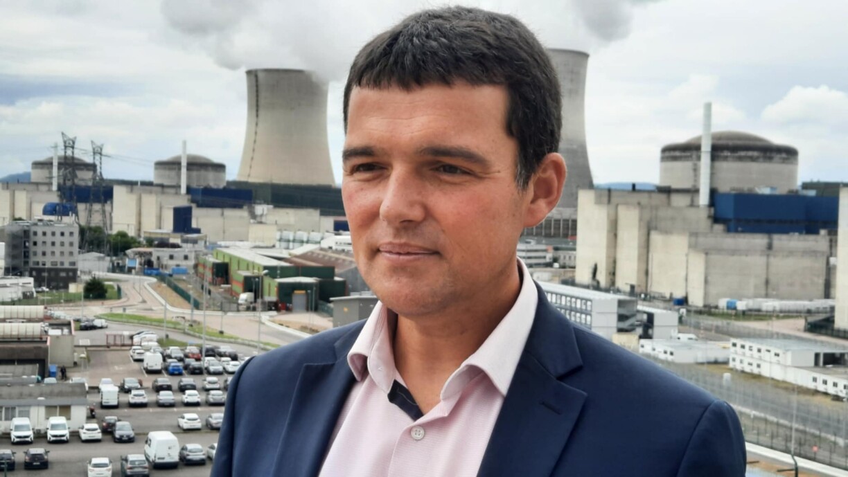 Jérôme Le Saint, director of Cattenom nuclear power plant (Photo: Maurice Fick / RTL)