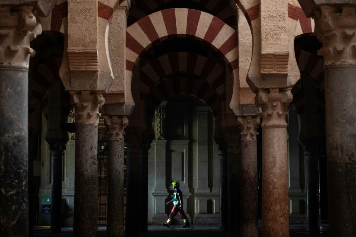 A fire at the mosque-cathedral of Cordoba in southern Spain damaged mainly one of its chapels