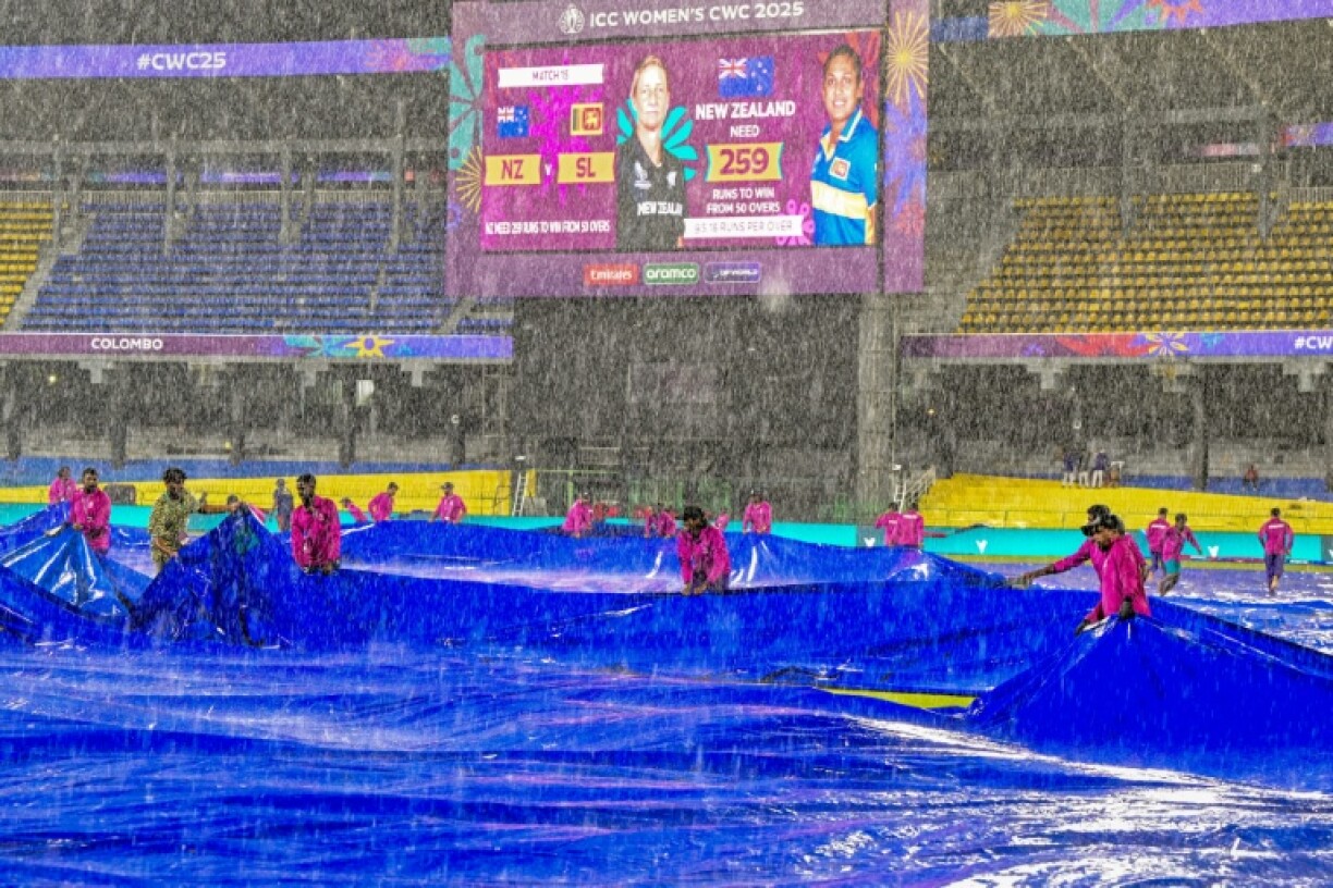 Sri Lanka had done the hard yards, posting a competitive 258-6 before rain washed out their match against New Zealand