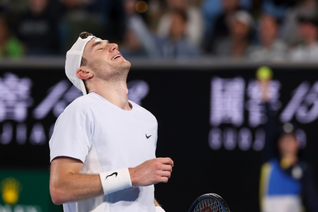 Britain's Jack Draper has won all three of his Australian Open matches in five sets