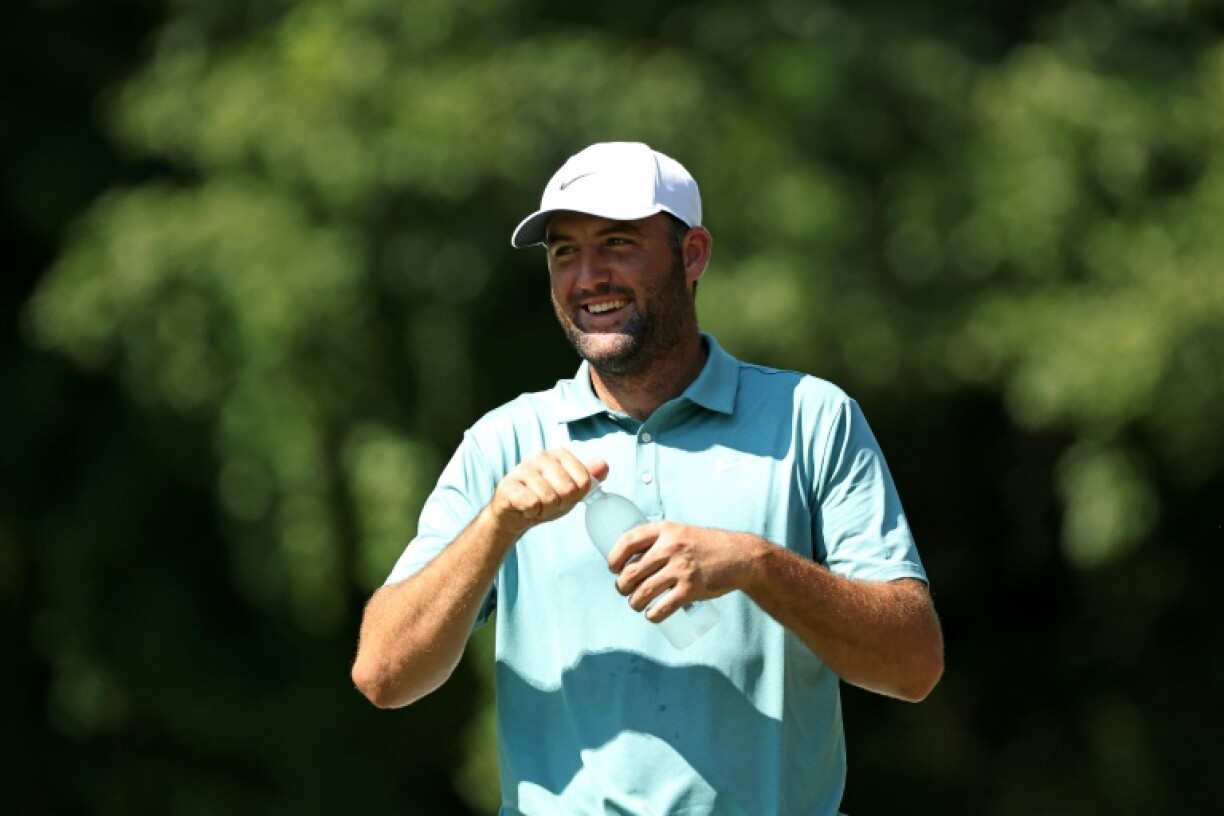 World No. 1 Scottie Scheffler plays the pro-am before the St. Jude Championship, first event of the US PGA Tour FedEx Cup playoffs