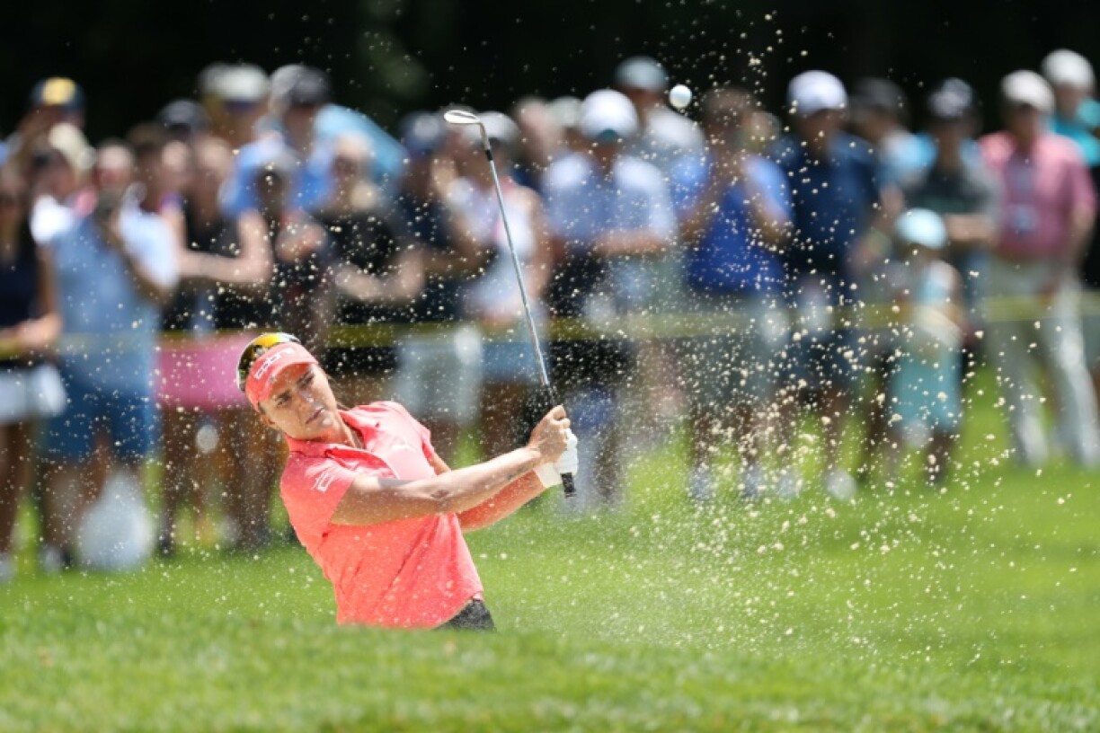 American Lexi Thompson is part of a six-way tie for the lead heading into the final round of the Meijer LPGA Classic in Michigan
