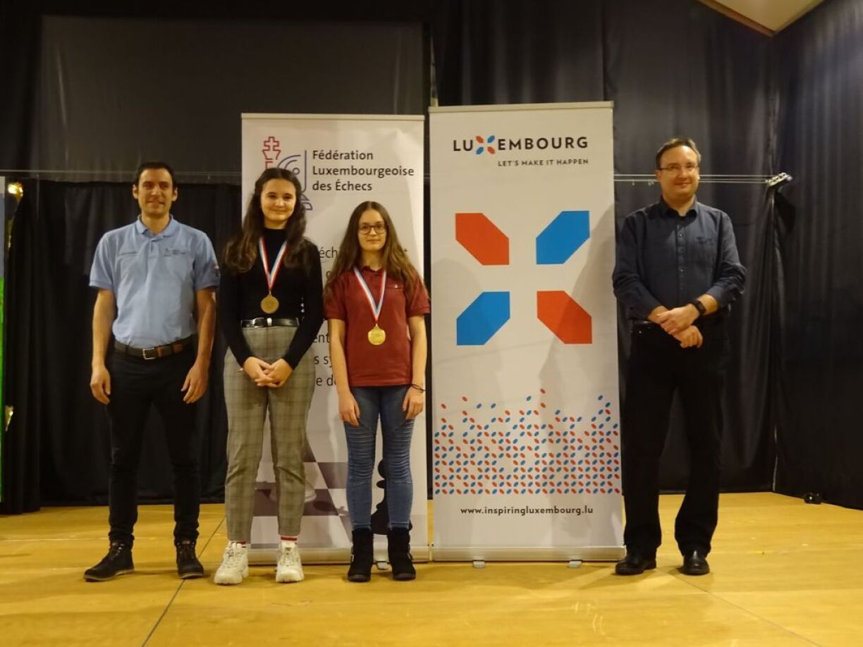 De Podium an der Kategorie U16.