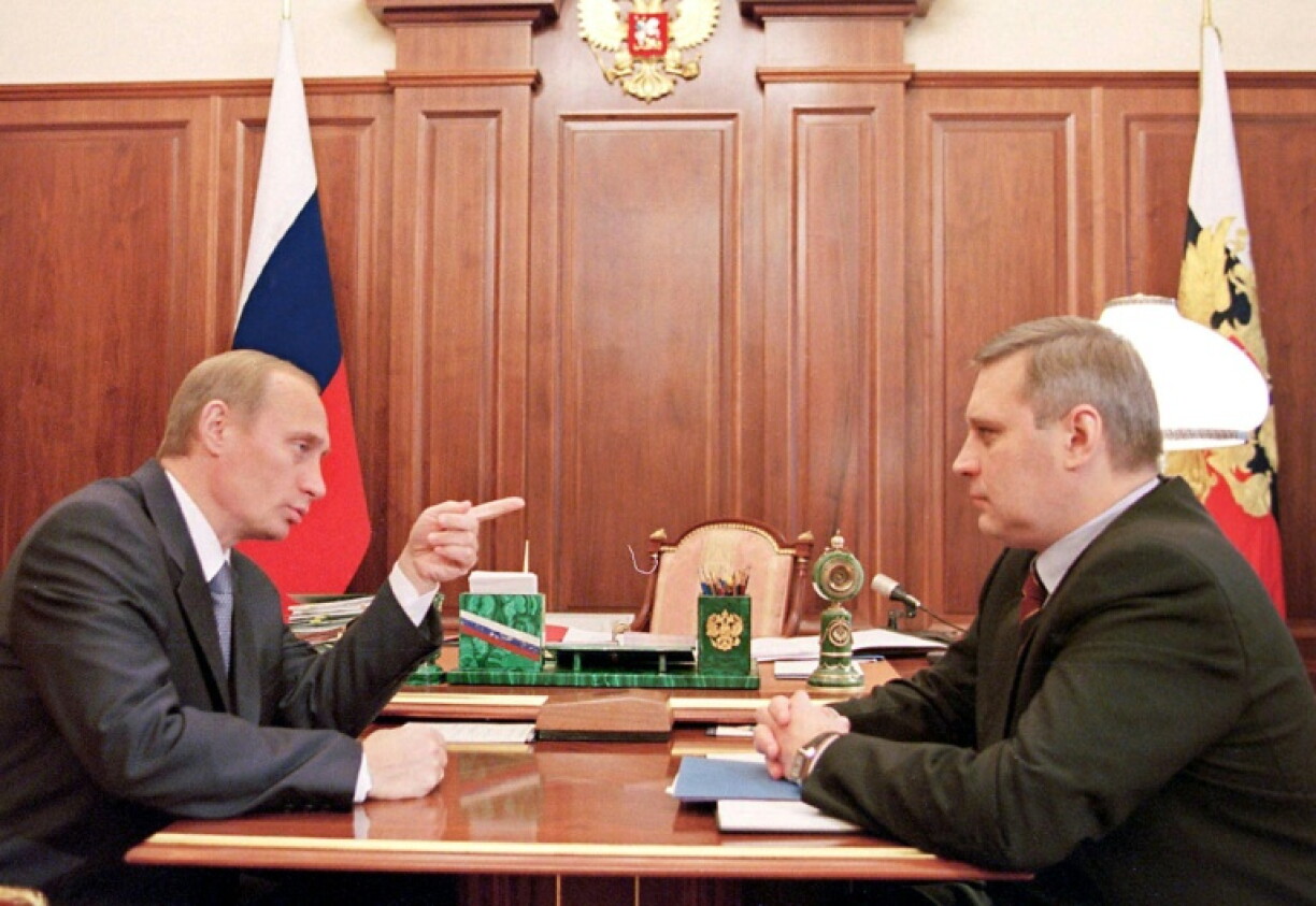 Mikhail Kasyanov was Vladimir Putin's first prime minister