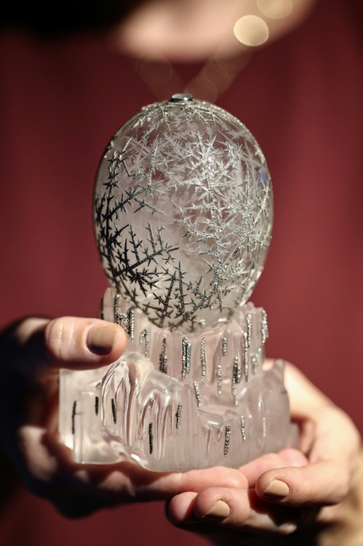 The egg is expected to fetch at least £20 million ($26 million), according to Christie's auction house.