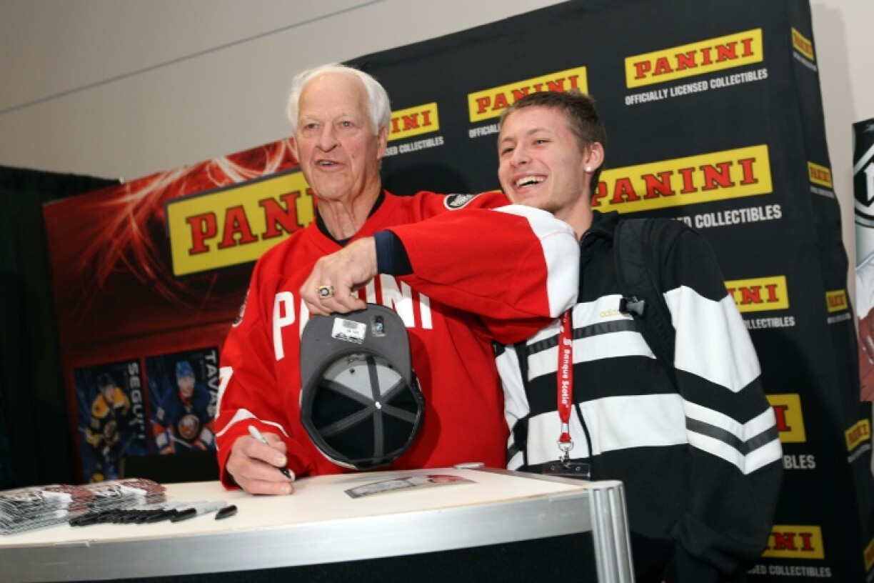 Gordie Howe's 'elbows up' tactics are one way that Canadians are getting in the spirit to fight back against Donald Trump