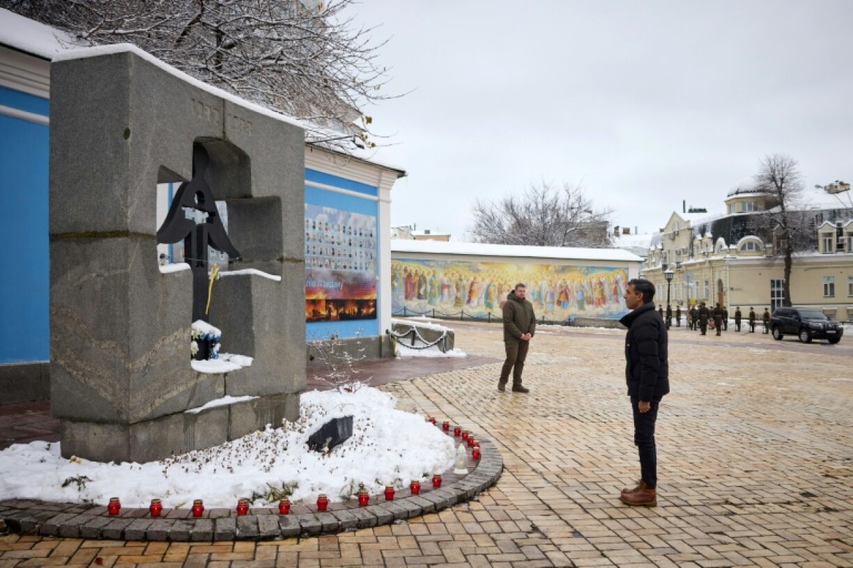 The Holodomor Memorial in Kyiv