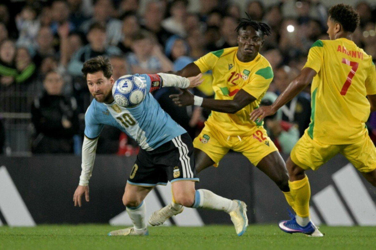 The Benin team's flight to Argentina took not hours but days
