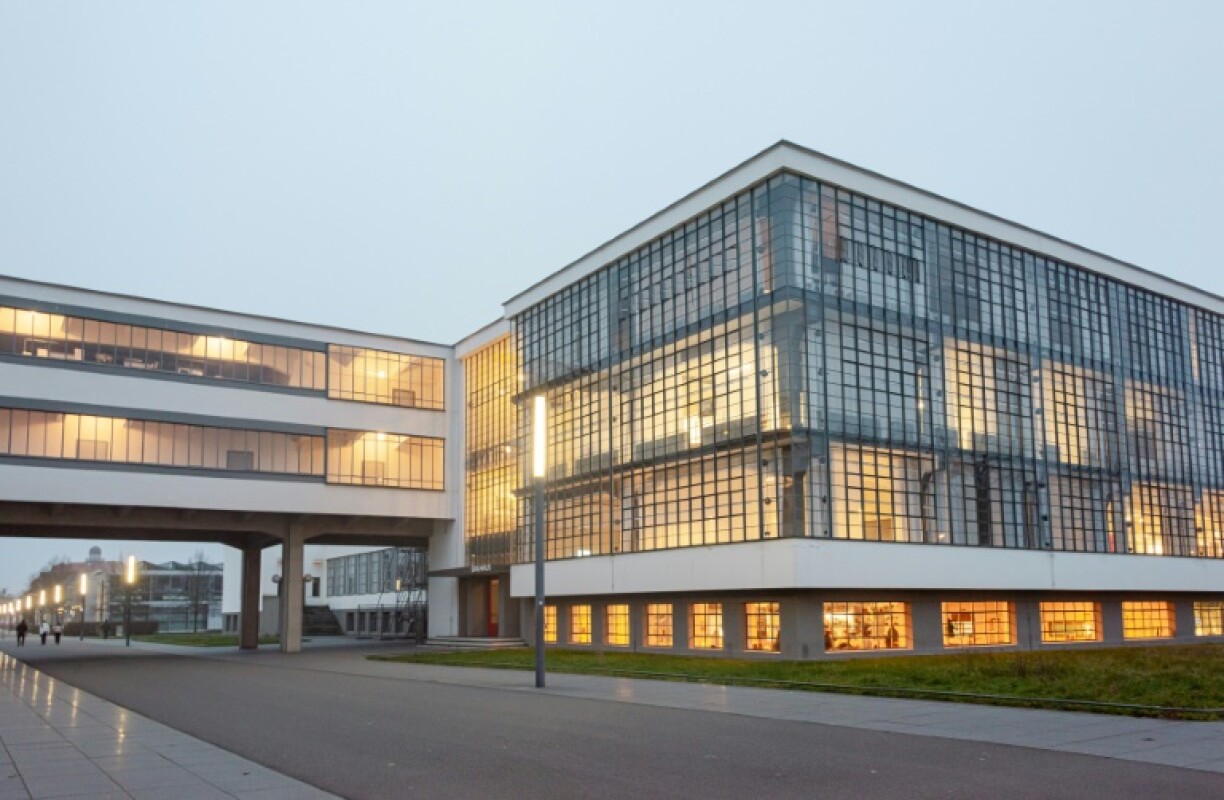 The Bauhaus campus is in Dessau