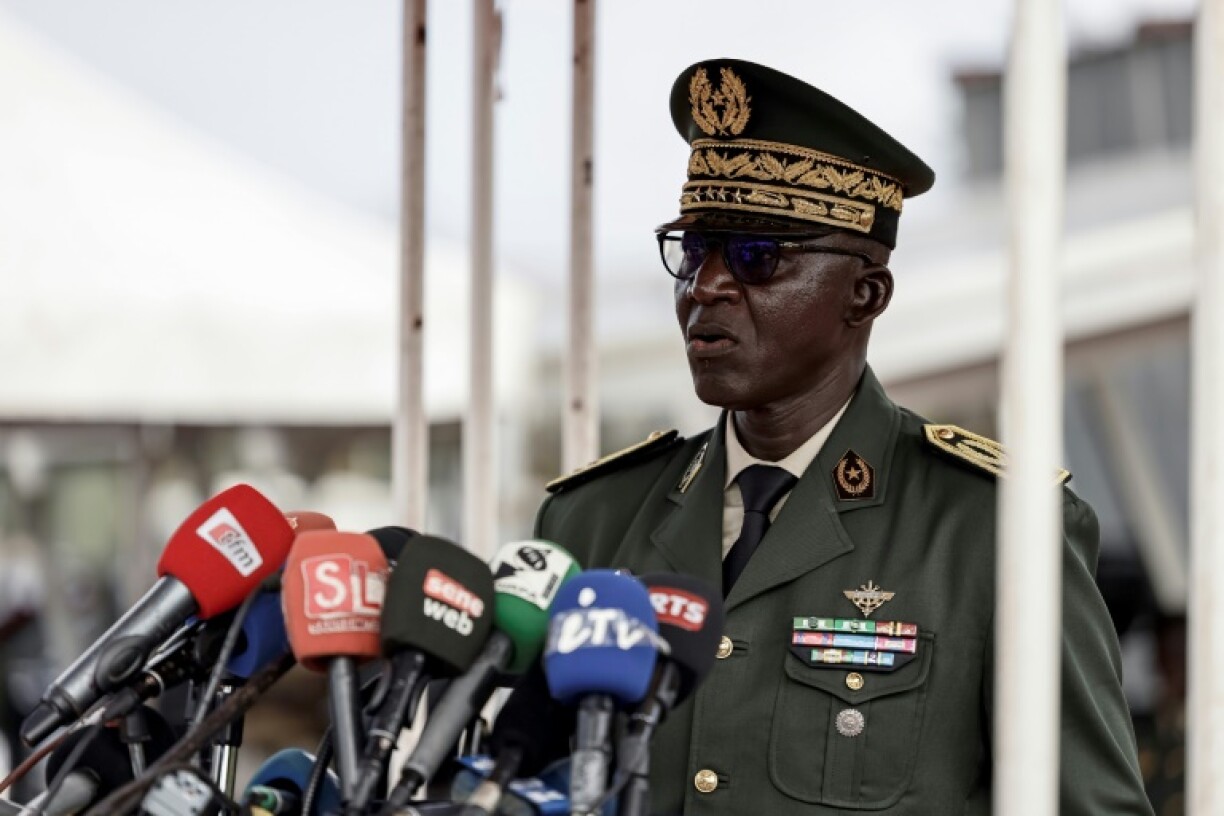 Senegal's Chief of General Staff, General Mbaye Cisse, attended the handover