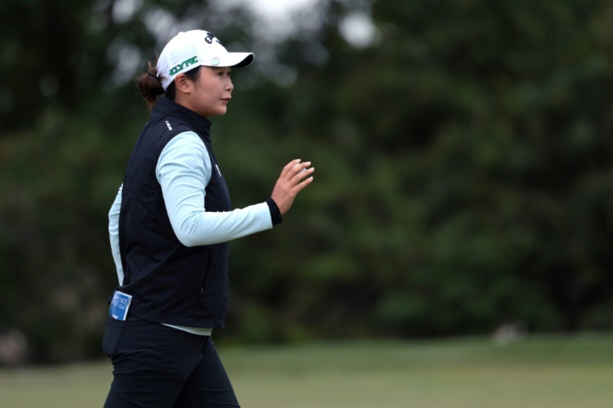 Liu Yan of China shared the lead after the first round of the LA Championship