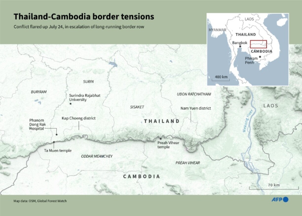 Thailand-Cambodia border tensions